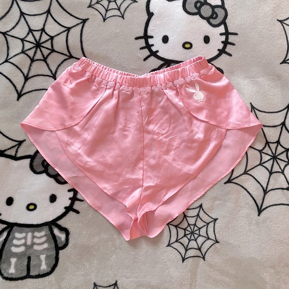 playboy missguided satin shorts - Picture 1 of 3